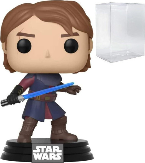 Pop Star Wars: Clone Wars - Anakin Skywalker Funko Vinil Figür (Uyumlu Kutu Koruyucu Kılıf Ile Birli