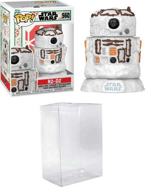 Pop! Star Wars Holiday: R2-D2 Kardan Adam Byron'Un Tavan Arası Pop Koruyucusuyla Birlikte Veri