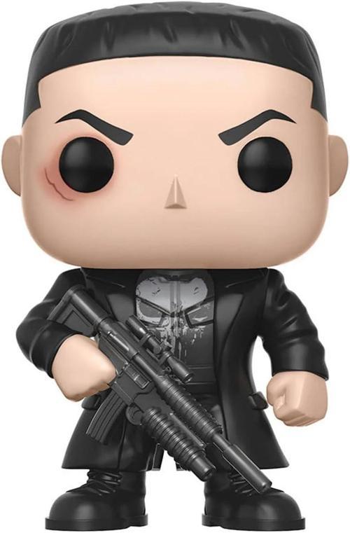 Pop Marvel: Netflix Daredevil - Punisher (Frank Castle) Funko Pop! Vinil Figür (Uyumlu Pop Kutusu Ko