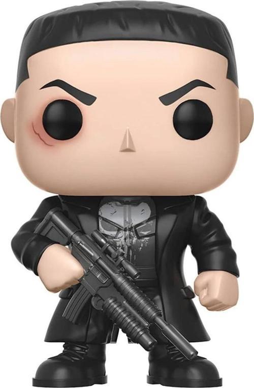 Pop Marvel: Netflix Daredevil - Punisher (Frank Castle) Funko Pop! Vinil Figür (Uyumlu Pop Kutusu Ko