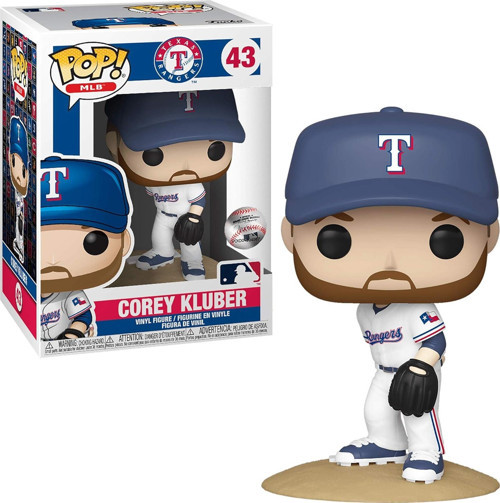 Pop! Mlb: Rangers - Corey Kluber"