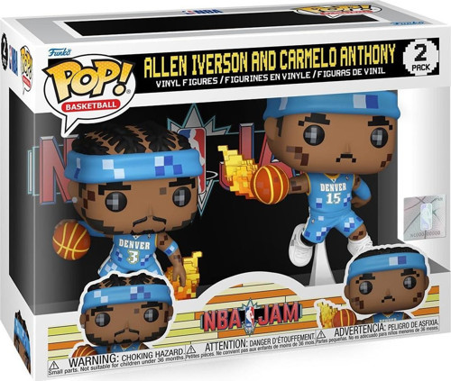 Pop! Nba Jam: Nuggets - Allen Iverson Ve Carmello Anthony 2'Li Paket