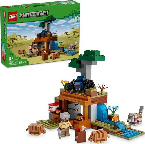 Minecraft Armadillo Maden Keşfi 21269 – 8 Yaş Ve Üzeri Erkek Ve Kız Çocuklar Için Mağara Örümce