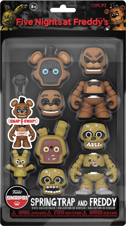 Pop! Snaps: Five Nights At Freddy'S - Freddy And Springtrap, 2'Li Paket