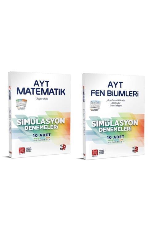 Çözüm Ayt 3d Matematik Fen Bilimleri Simülasyon Deneme Seti 2 Kitap