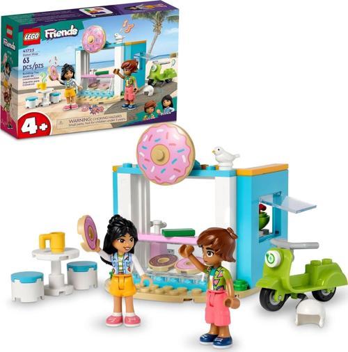 ® Friends Donut Dükkanı 41723-4 Yaş Ve Üzeri Çocuklar Için Liann Ve Leo Mini Bebekleri İçeren Oy