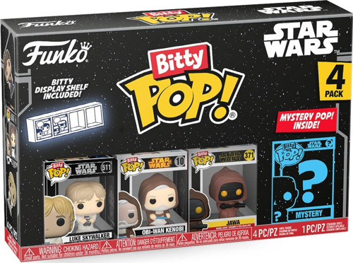 Bitty Pop Figür Star Wars - Luke Skywalker 4Pk