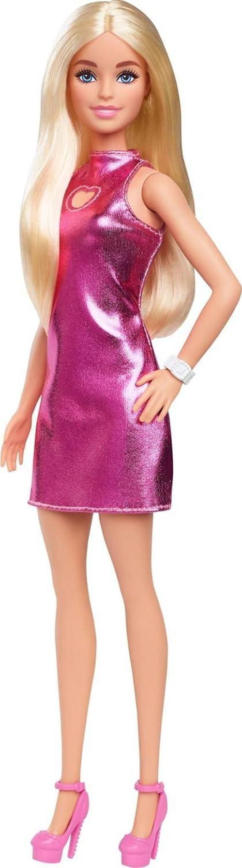 ® Büyüleyici Parti Bebekleri - Pembe Metalik Elbiseli Sarışın, 3Y+, Hyt88