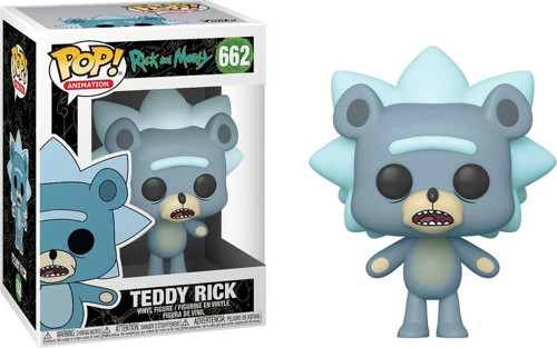 Teddy Rick: Fun Ko Pop! Animation Vinyl Figure & 1 Compatible Graphic Protector Bundle (662 - 44250