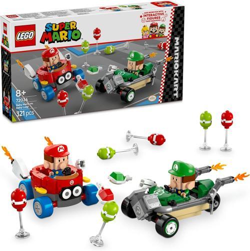 Super Mario: Mario Kart – Baby Mario Ile Baby Luigi 72034, 8 Yaş Ve Üzeri Erkek Ve Kız Çocuklar