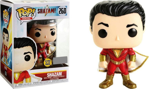 Pop! Dc Comics Koyu Exclusive Vinil Şekil Shazam Glow"