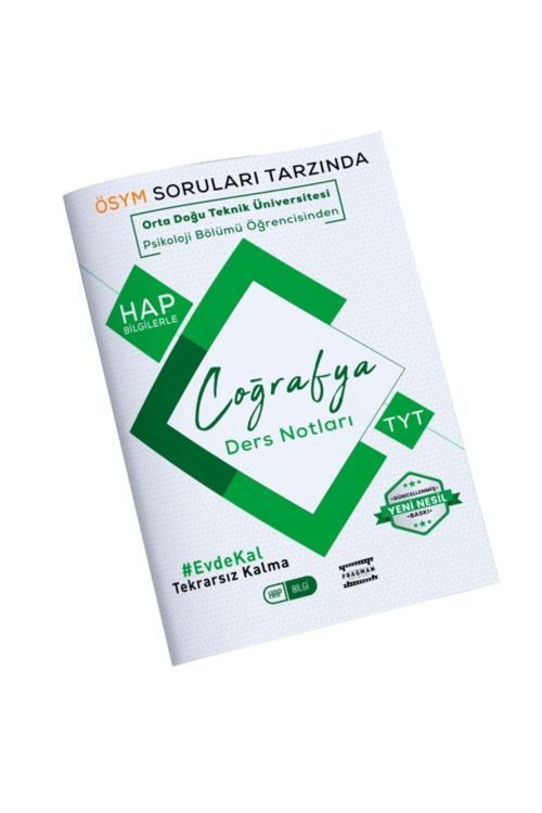 Orta Doğu Teknik Üniversitesi Öğrencisinden Tyt Coğrafya Hap Bilgi Ders Notları