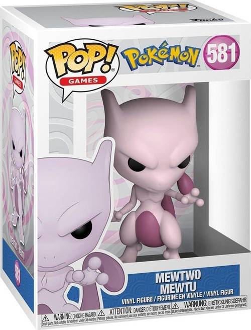 Pop Figür: Games: Pokemon- Mewtwo (Emea), Çok Renkli