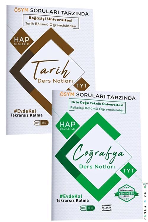 Tyt Hap Bilgiler Ders Notları Tarih-Coğrafya