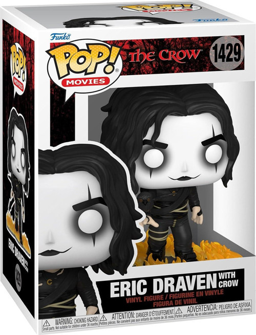 Pop Movies: The Crow- Eric W/Crow Figür