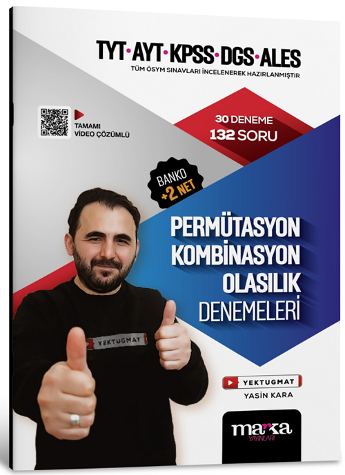 2025 TYT – AYT – KPSS – DGS – ALES Permütasyon Kombinasyon Olasılık Denemeleri