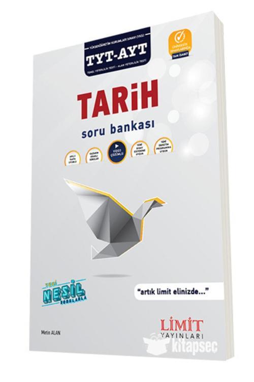 Tyt-ayt Tarih Soru Bankası Limit Yayınları