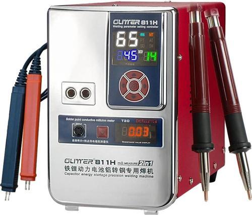 GLİTTER 811H ŞARJLI PİL PROFESYONEL BAKIR - NİKEL PUNTA KAYNAK MAKİNESİ 36KW/42KW 7000A  GO506089MT-26675