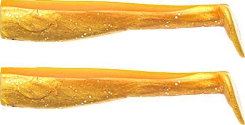 JLC Alevin 8.5cm 5gr #02 Orange Gold Silikon Kuyruk (2 Adet)