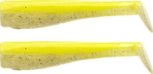 JLC Alevin 8.5cm 5gr #09 Glow Yellow Silikon Kuyruk (2 Adet)