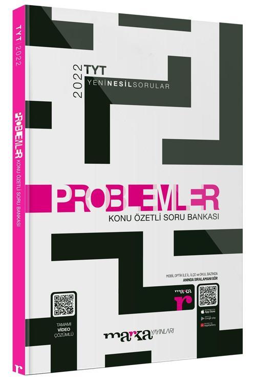 2022 TYT Problemler Konu Özetli Yeni Nesil Soru Bankası Tamamı Video Çözümlü 