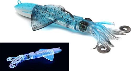 JLC Xipi Evo 40 Set 54gr 11.5cm #03 Blue Glow Silikon Kalamar