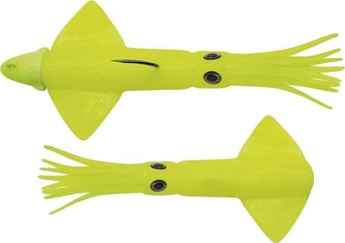 JLC IKA 40 Combo Set 56gr 12.8cm #02 Glow Yellow (2+1) Silikon Kalamar