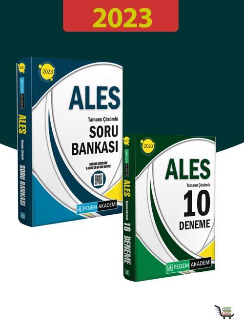 Pegem 2023 Ales Soru Bankası ve 10'lu Deneme Seti