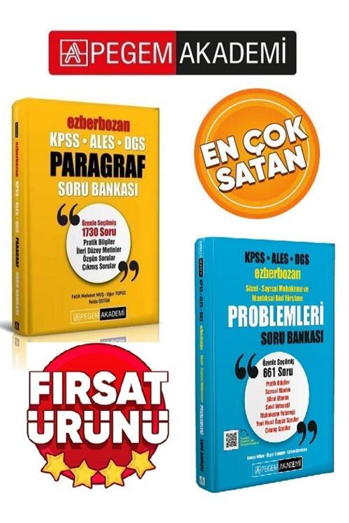 Pegem 2023 Ezberbozan Kpss Ales Dgs Paragraf Soru Bankası&sözel-sayısal Problemleri Soru Bankası