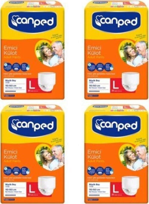 Emici Külot 4X30 120 Adet Large