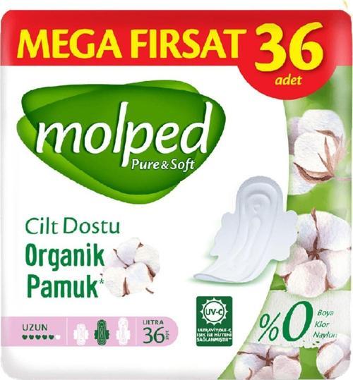 Pure Soft Hijyenik Ped Uzun Mega Fırsat 36'Lı