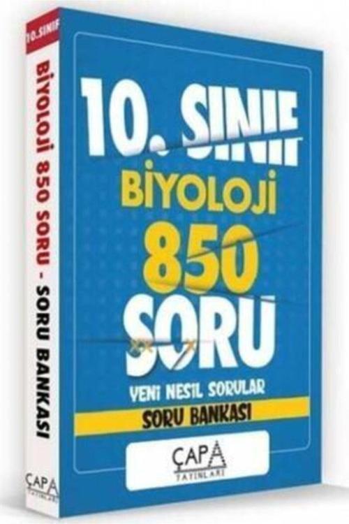 Çapa Yayınları 10. Sınıf Biyoloji Soru Bankası