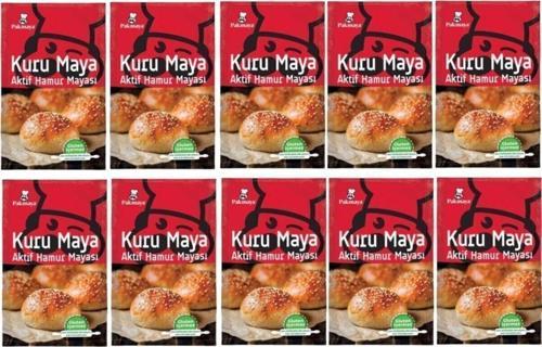 Aktif Kuru Hamur Mayası 100 gr 10 Paket