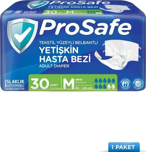 Belbantlı Yetişkin Hasta Bezi Orta (M) 30'Lu