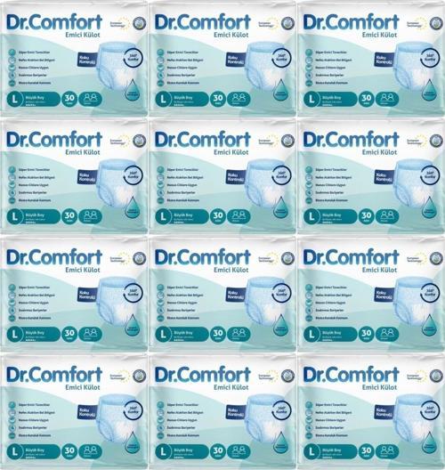 Hasta Bezi Yetişkin Emici Külot L-Büyük 360 Adet (12Pk*30)