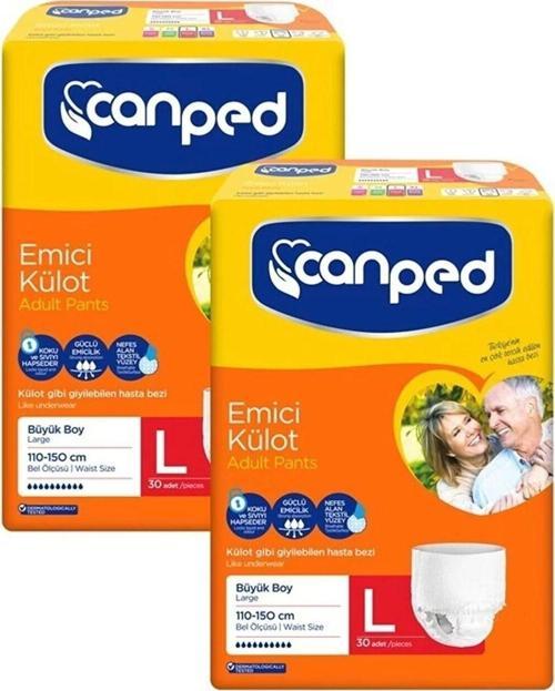 Büyük Boy Large Emici Külot 60 Adet