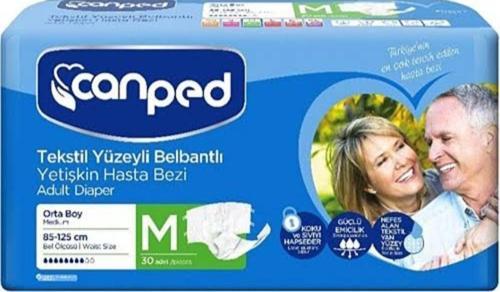 30Lu Belbantlı M Beden Hasta Alt Bezi