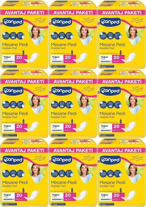 Mesane Pedi Avantaj Paket Klasik L-Büyük Boy Normal 180 Adet.