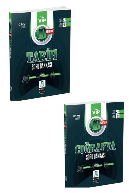 Çapa Yayınları 10.Sınıf Tarih-Coğrafya Soru Bankası Seti