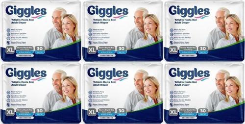 Hasta Bezi Yetişkin Bel Bantlı Tekstil Yüzey Ekstra Büyük (Xl) 180 Adet (6Pk*30)