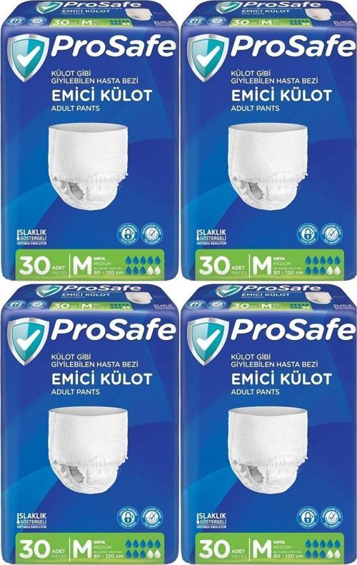 Emici Külot Hasta Bezi Orta-Medium 120 Adet (4Pk*30)