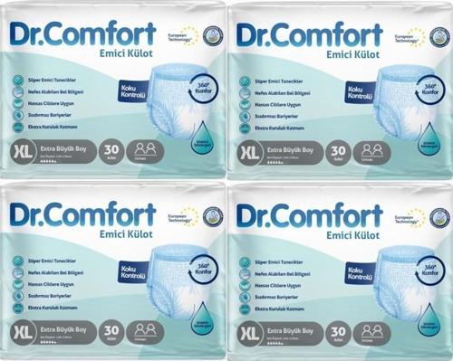 Dr.Comfort Hasta Bezi Yetişkin Emici Külot Ekstra Büyük (Xl) 120 Adet (4Pk*30)