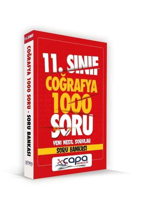 Çapa Yayınları 11.Sınıf Coğrafya Soru Bankası
