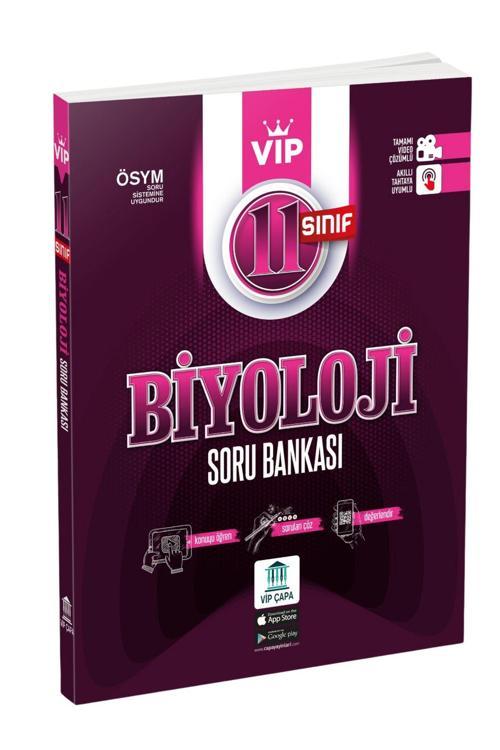 Çapa Yayınları 11.Sınıf Biyolojii Soru Bankası  2025