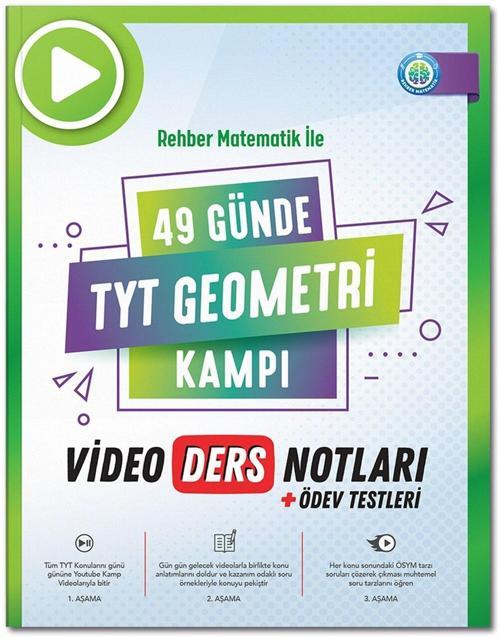 Rehber Matematik 49 Günde TYT Geometri Video Ders Notları 2024 Tayfa