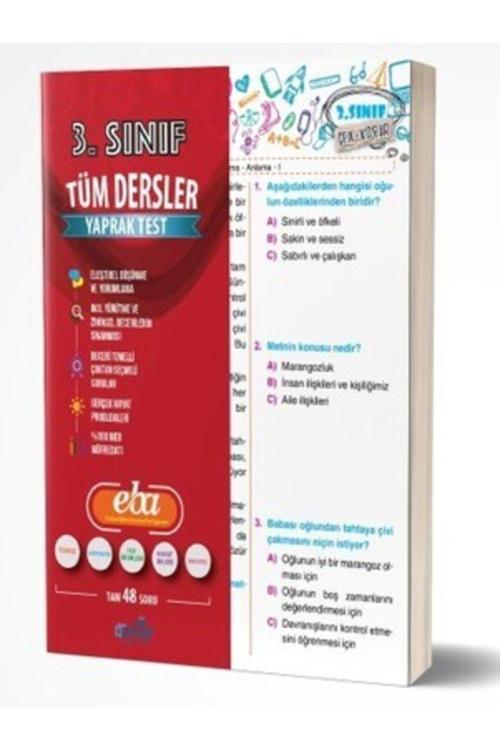 Oscar Yayınları 3.Sınıf Tüm Dersler Yaprak Test