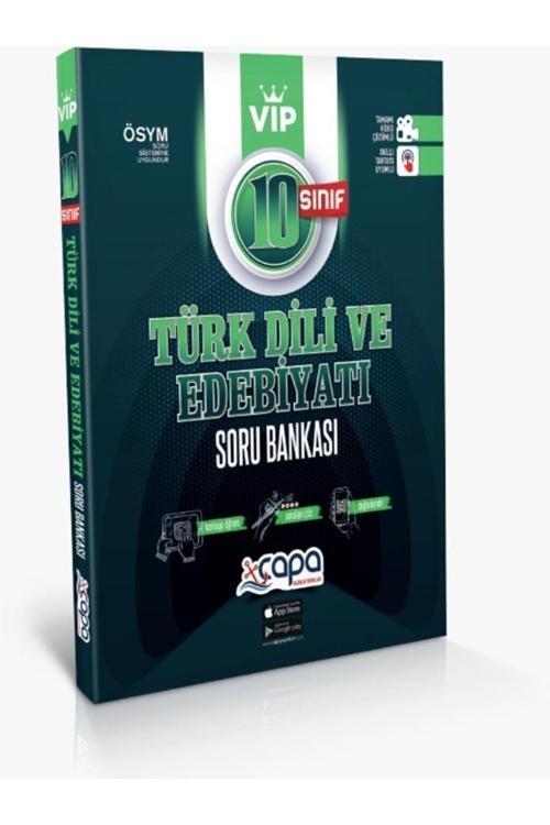 Çapa Yayınları 10.Sınıf Türk Dili Ve Edebiyatı Soru Bankası ( Video Çözümlü )