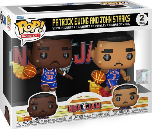 Pop! Nba Jam: Knicks - Patrick Ewing Ve John Starks 2'Li Paket