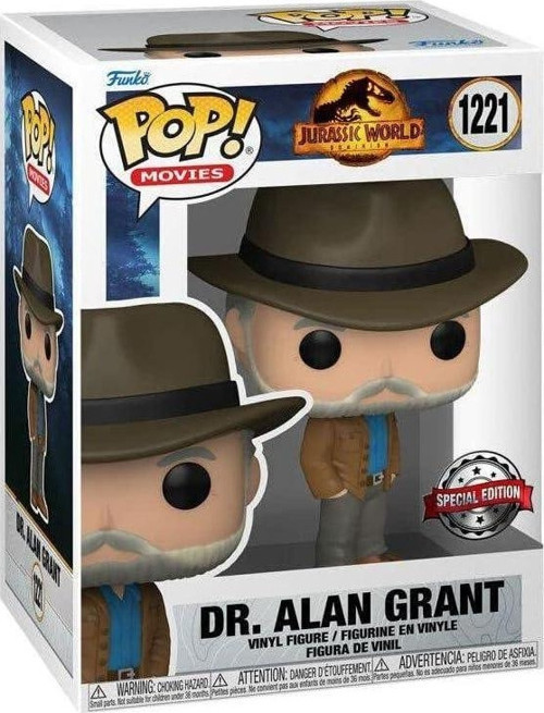 Pop Funko Jurassic Dünya Dr. Alan Grant