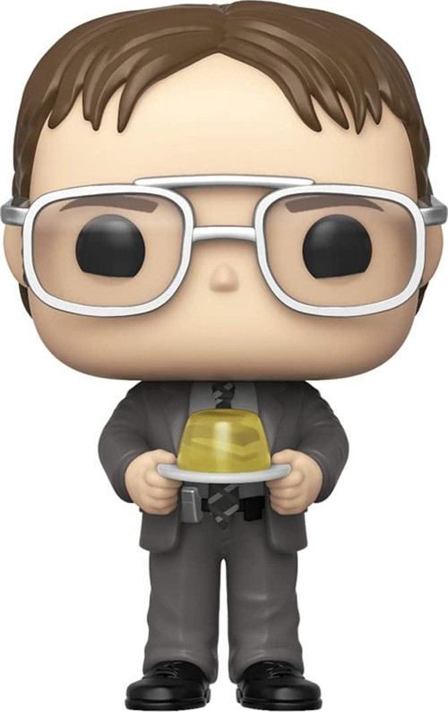 The Office - Dwight Schrute With Gelatin Stapler Funko Pop! Vinyl Figure (Bundled With Compatible Po